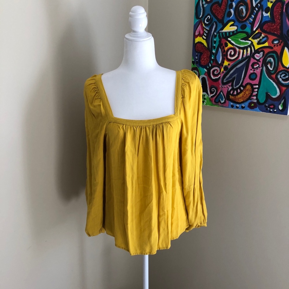 A New Day square neck blouse